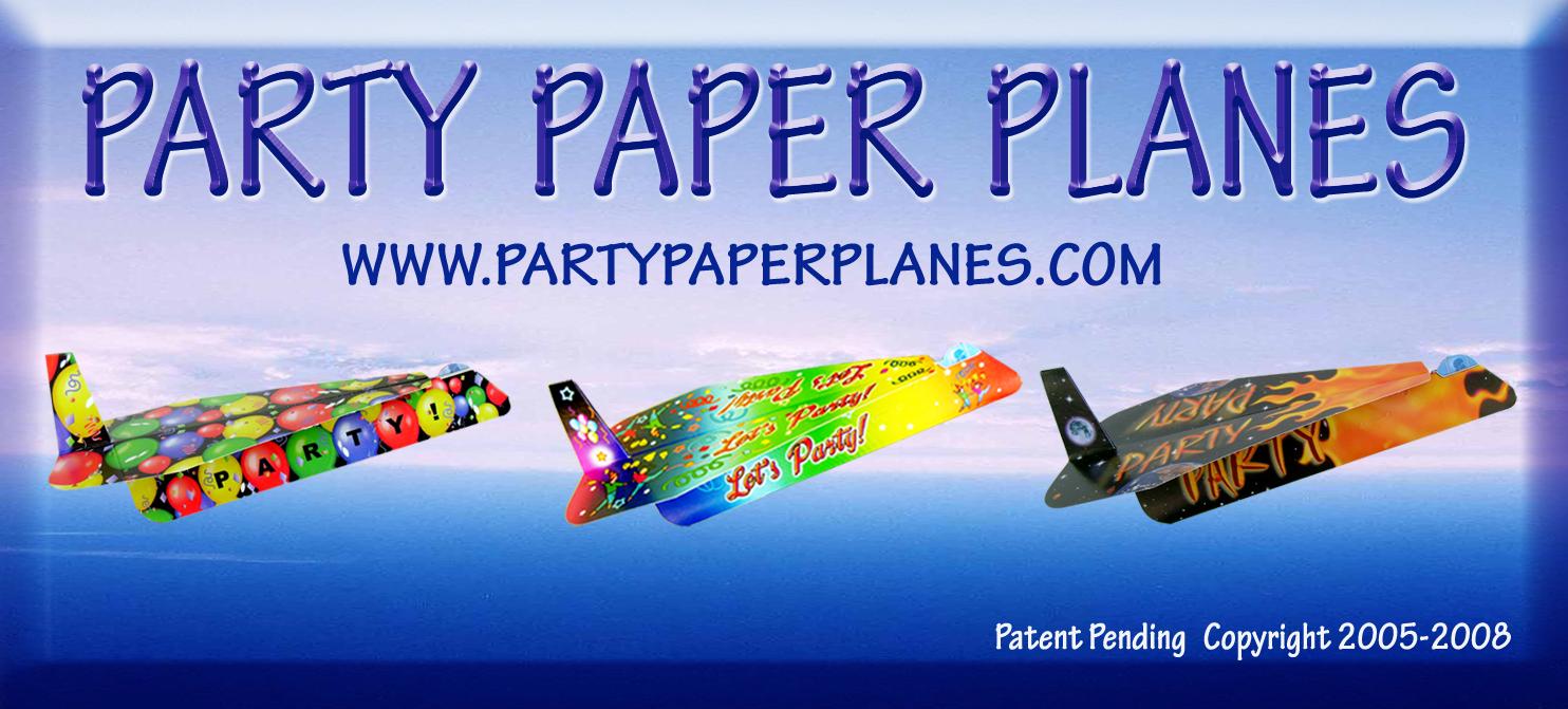 Click here to go to Party Paper Planes!